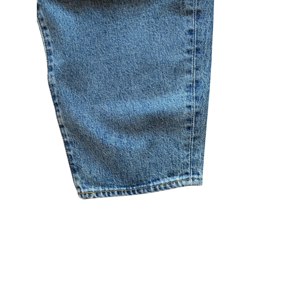 Etica Cassel Ultra High Barrel Jeans Women's Size 24 BlueStone Wash Denim - Picture 4 of 9